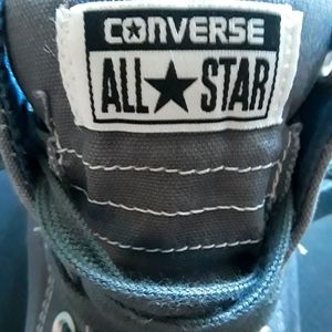 Converse grey shoes